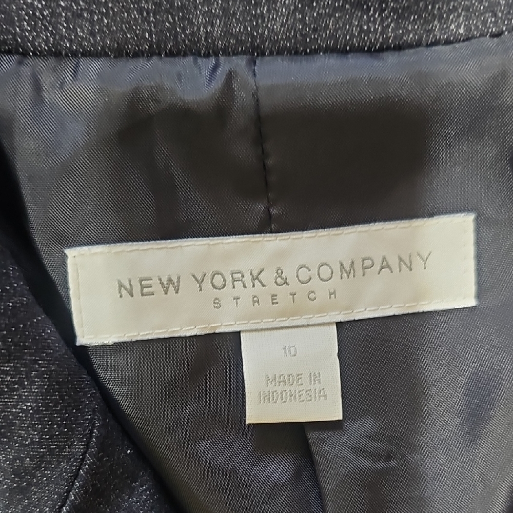New York & Company Navy Blazer - Picture 2 of 4